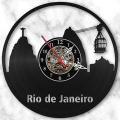 Relógio Rio De Janeiro Cidade Agência Turismo Viagens Vinil