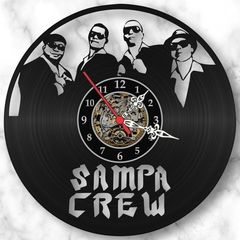 Relógio Parede Sampa Crew Pagode Samba Vinil Lp Decoração - comprar online