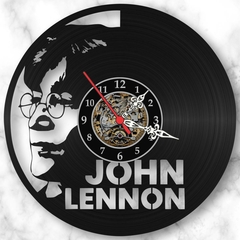 Relógio John Lennon Beatles Bandas Rock Musica Vinil Lp