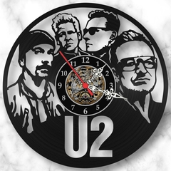 Relógio Parede U2 Bandas Rock Pop Musica Vinil Lp Decoração - comprar online