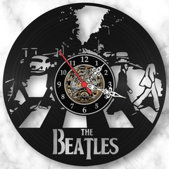 Relógio Parede Beatles Bandas Rock Musica Vinil Lp Decoração - comprar online