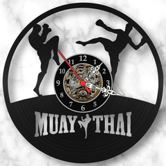 Relógio Muay Thai Lutas Artes Marciais Esportes Vinil Lp - comprar online