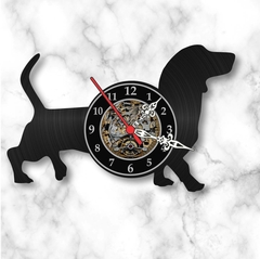 Relógio Cachorro Animais Estimação Clínica Veterinária Vinil - comprar online