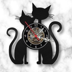Relógio Gatos Cats Veterinária Petshop Estimação Vinil Lp - comprar online