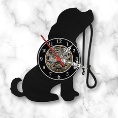 Relógio Cachorro Pets Veterinária Petshop Animais Vinil Lp - comprar online