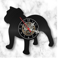 Relógio Cachorro Veterinária Petshop Estimação Vinil Lp - comprar online
