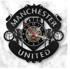 Manchester United Times Futebol Europeu Vinil Decoração - comprar online