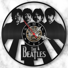 Relógio Parede Beatles Disco Vinil Anos 60 Pop Rock Música - comprar online