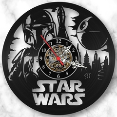 Relógio Parede Star Wars Filmes Series Tv Cinema Nerd Geek - comprar online