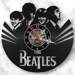 Relógio Parede Beatles Caricatura Retrô Disco Vinil - comprar online