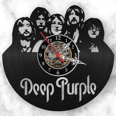 Relogio Parede Deep Purple Banda Rock Classico Prog Vinil Lp - comprar online