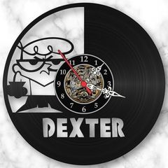 Relógio Parede Laboratório Dexter Desenho Tv Nerd Vinil Lp - comprar online