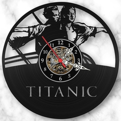 Relogio Parede Titanic Leonado Dicaprio Filmes Cinema Vinil - comprar online
