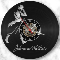 Relógio Johnnie Walker Whisky Restaurante Boteco Vinil Lp - comprar online