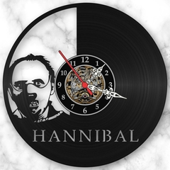 Relógio Parede Hannibal Filmes Series Tv Cinema Vinil Lp - comprar online