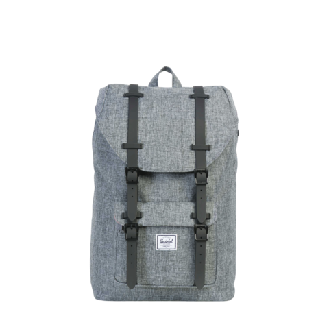 Herschel Little America - Mochila para laptop, negro (Raven  Crosshatch/Black)), 10014-01132-OS