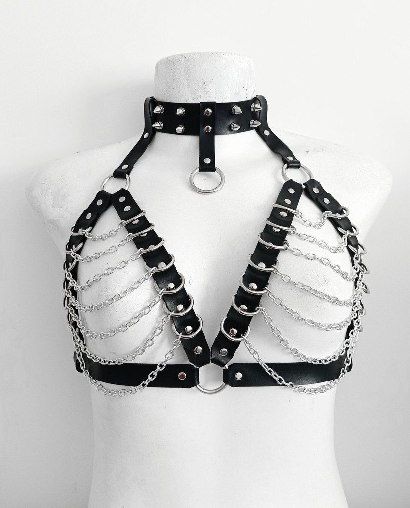 Harness Bra punk girl - Comprar em ESCORPIANNY