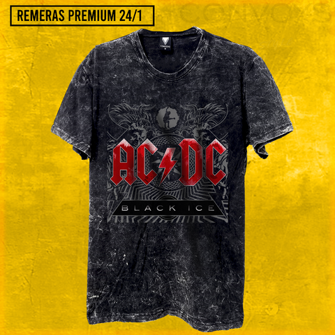 Remera ACDC Black Ice