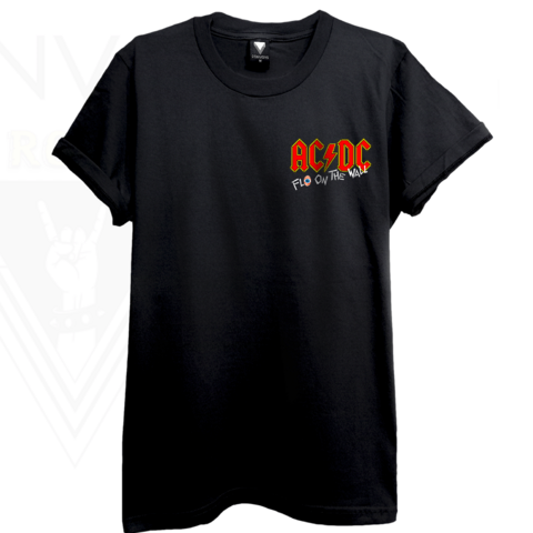 Remera ACDC Fly on the Wall (dtf - Doble Estampa)