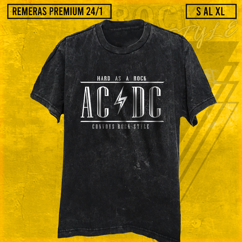 Remera ACDC Hard as a Rock