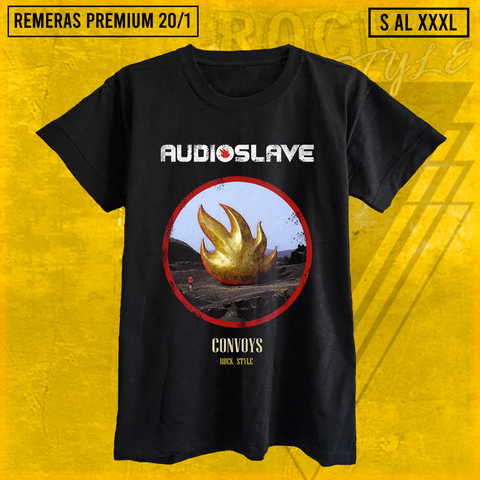 Remera AUDIOSLAVE Fuego