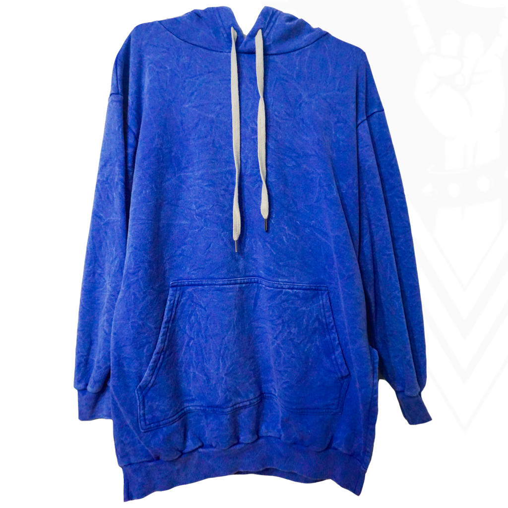 Buzo azul liso sale