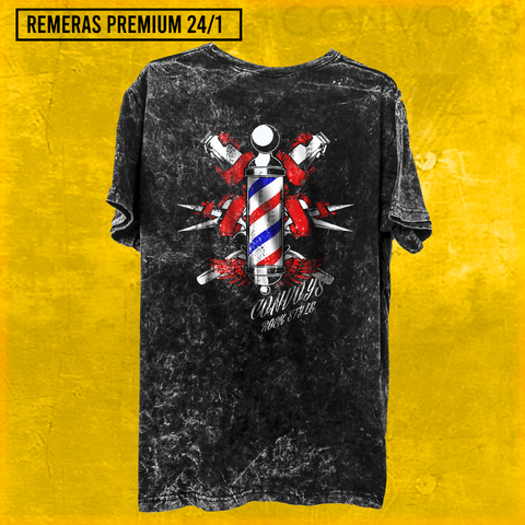 Remera BARBER STYLE