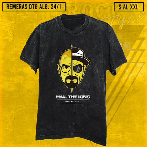 Remera BREAKING BAD Hail the king