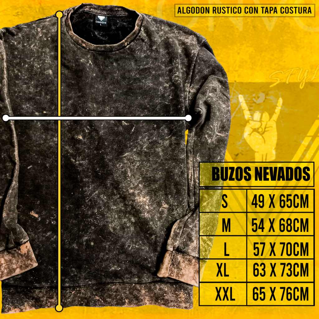 Buzo nirvana hombre clearance