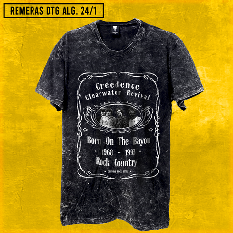 Remera CREEDENCE Born on the Bayou