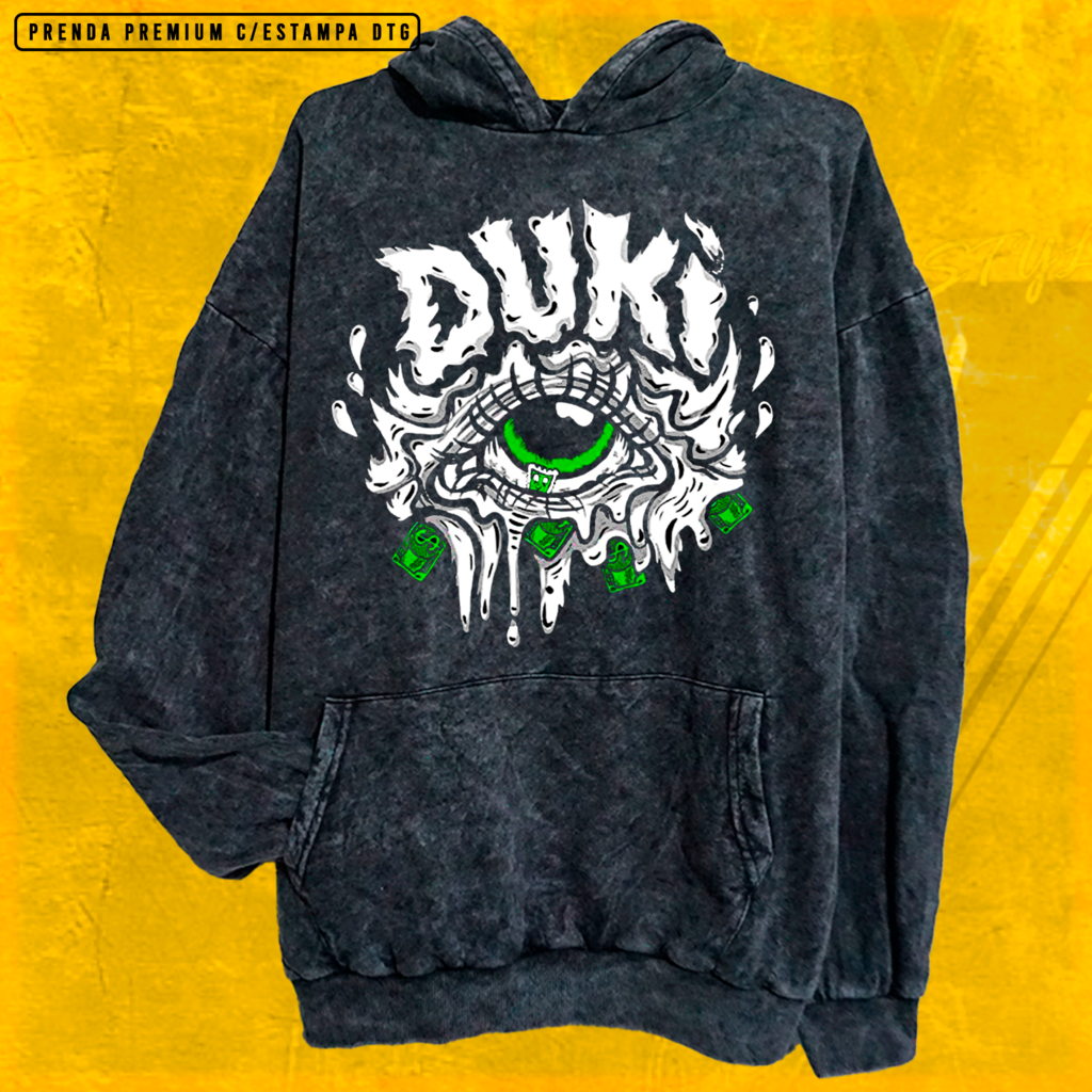 Buzo Canguro Duki Dolar CONVOYS Rock Style