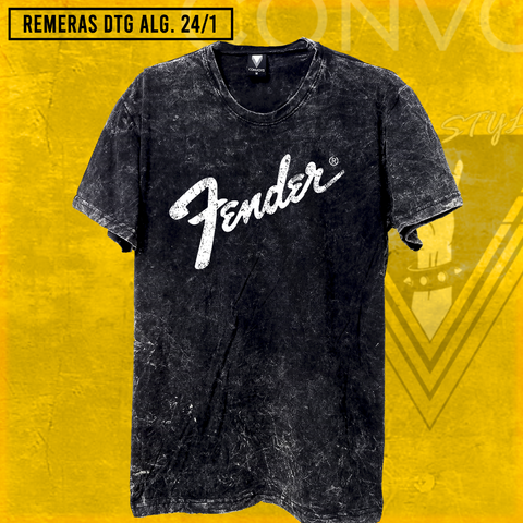 Remera Fender Vintage