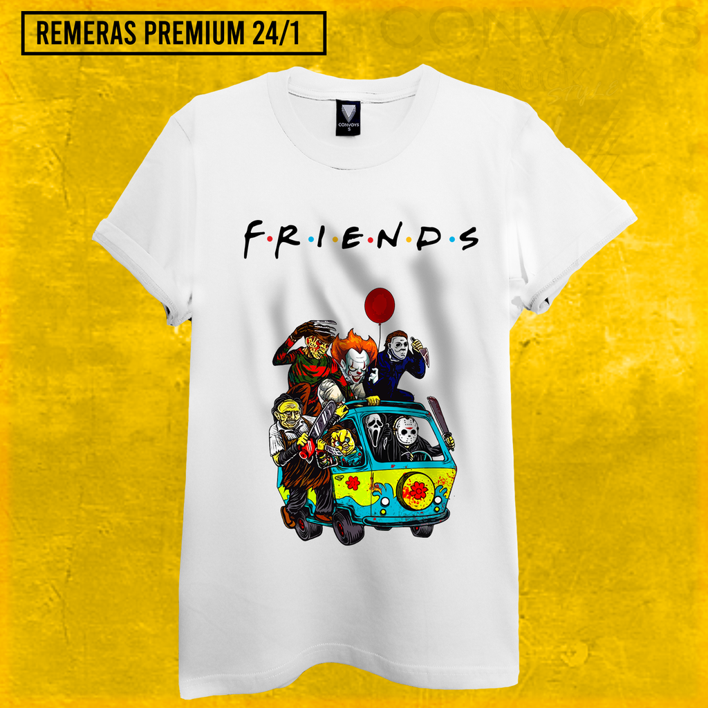 Remera FRIENDS TERROR Comprar en CONVOYS Rock Style