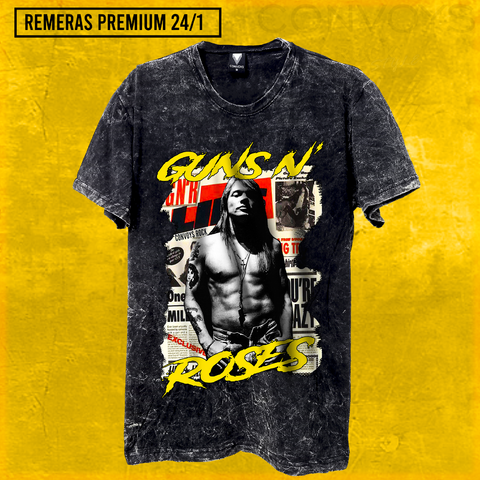 Remera GUNS - AXL ROSE