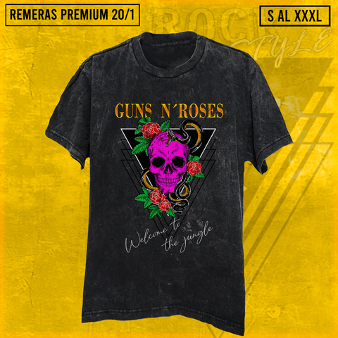 Remera GUNS N ROSES Welcome to the Jungle