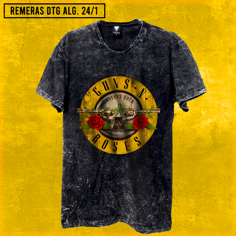 Remera GUNS N ROSES Wood Logo