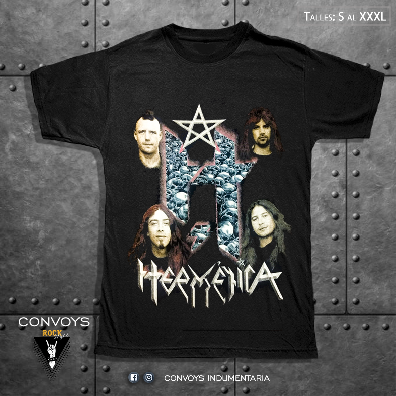 Remera HERMETICA Banda Comprar en CONVOYS Rock Style