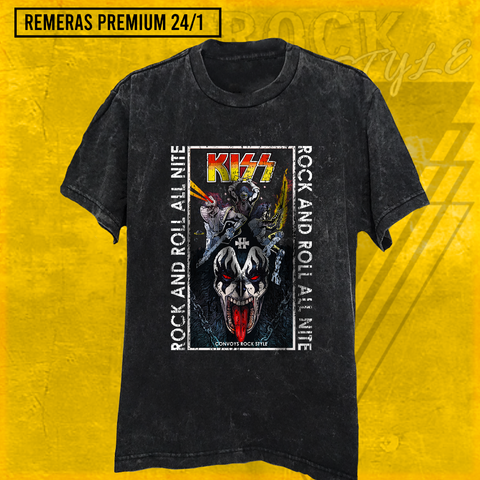 Remera KISS Rock and roll