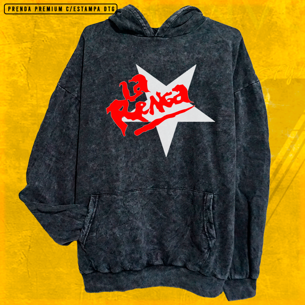 Buzo LA RENGA Estrella Comprar en CONVOYS Rock Style