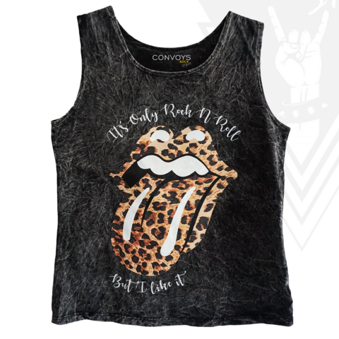 Musculosa Lengua Print