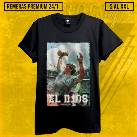 Remera MARADONA D10S