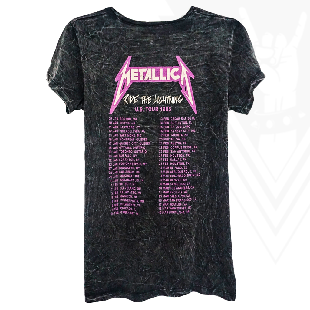 Remera Metallica Gira Comprar en CONVOYS Rock Style
