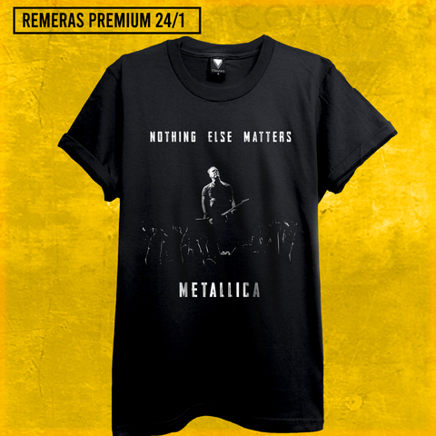 Remera METALLICA NOTHING ELSE MATTERS