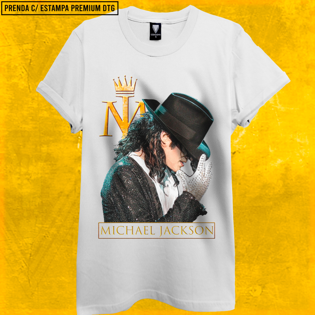 Remera Diego MICHAEL JACKSON GOLD CONVOYS Rock Style