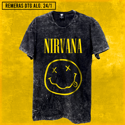 Remera NIRVANA SMILEY