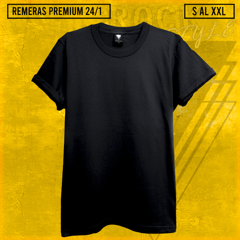 Remera Unisex Premium lisa - varios colores