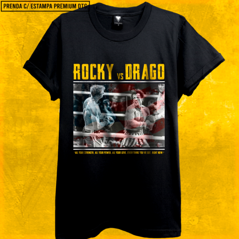 Remera ROCKY VS DRAGO