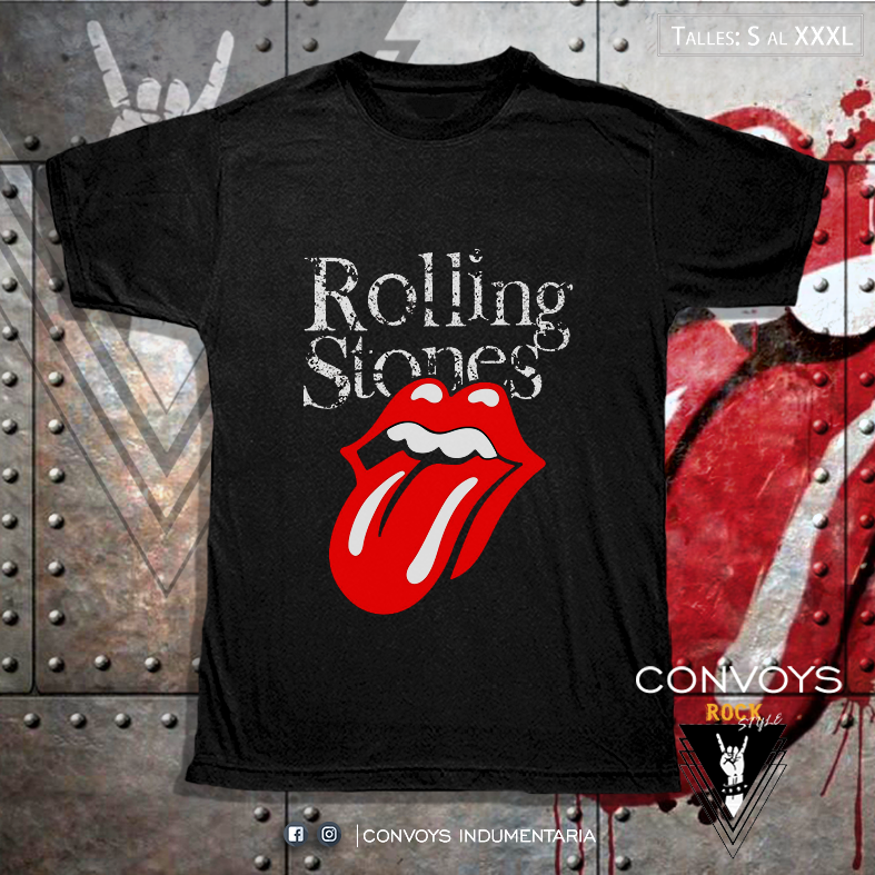 Remera rolling stones mujer hotsell