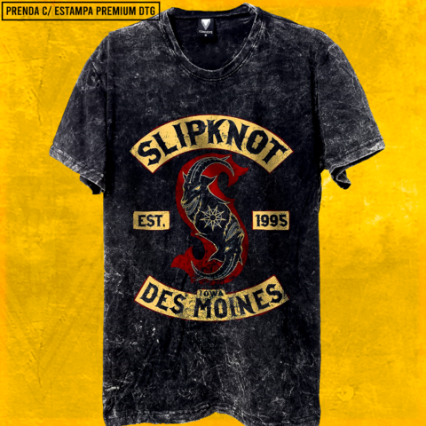 Remera SLIPKNOT Desmoines