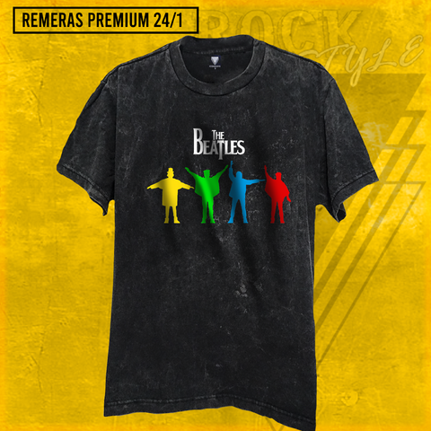 Remera THE BEATLES Colors